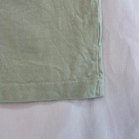 Dickies T-Shirt Women’s Medium Light Green Heavyweight Pocket - Picture 12 of 12